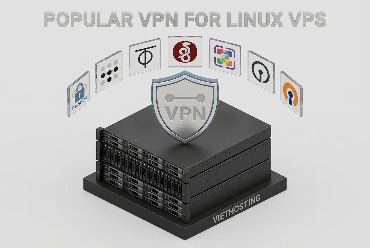 VPN tốt nhất cho VPS Linux - So sánh các giao thức phổ biến