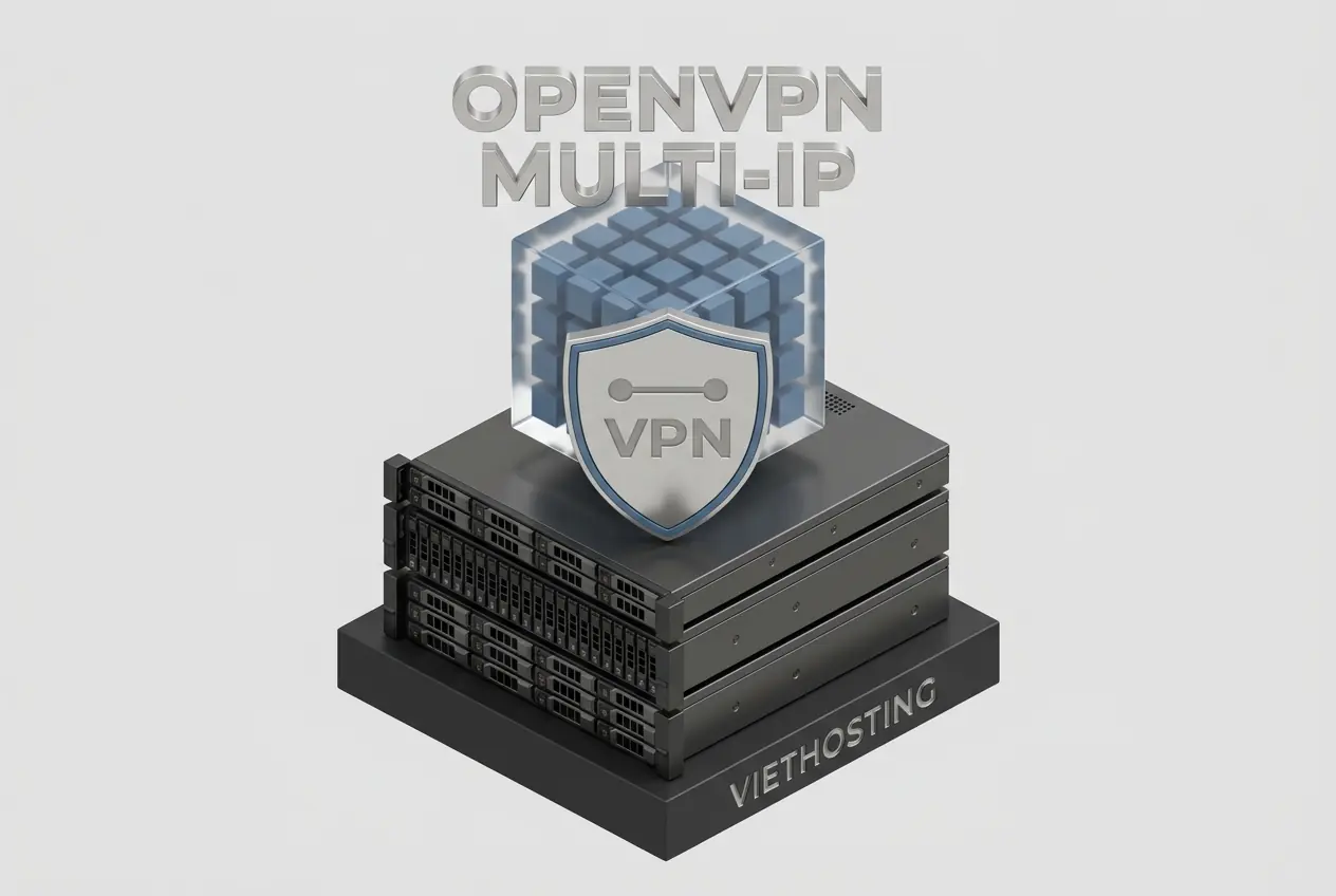 OpenVPN Multi IP – Gán IP Public Riêng Cho Từng User (2026)