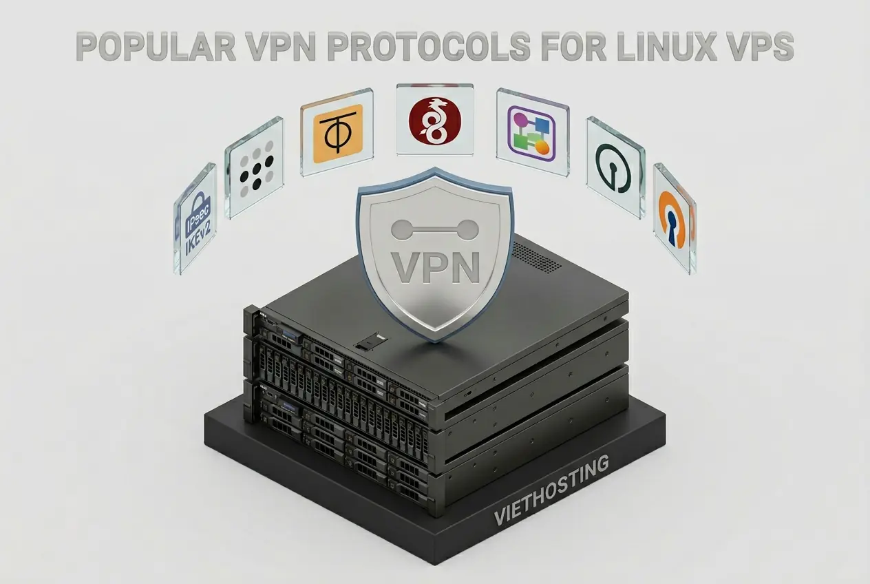 Giao thức VPN tốt nhất cho VPS Linux – Tổng hợp & So sánh